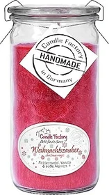 Candle Factory Mini Jumbo Duftkerze weihnachtszauber, 1 Stück