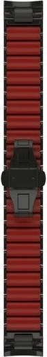 Garmin Ersatzarmband QuickFit 22 Titan hybrid/carbon grey