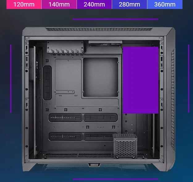 Thermaltake CTE C750 Air, schwarz, Glasfenster