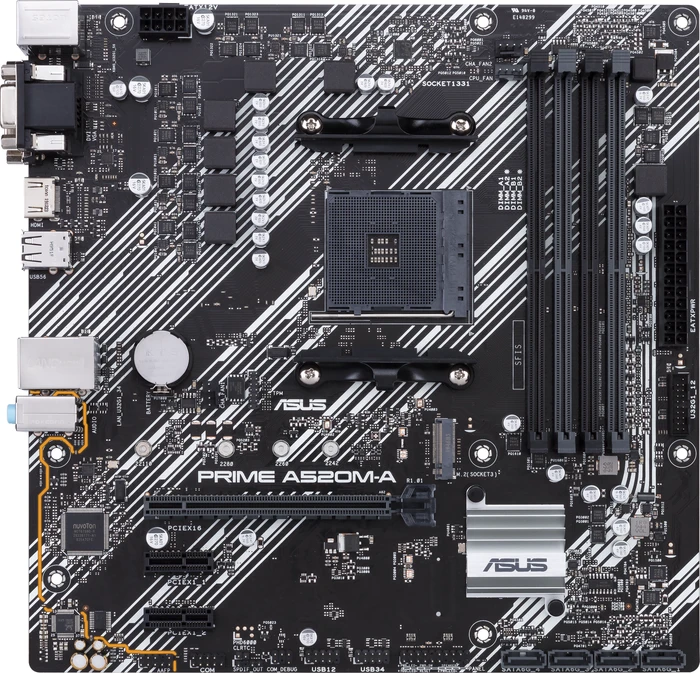 ASUS Prime A520M-A (AMD AM4)