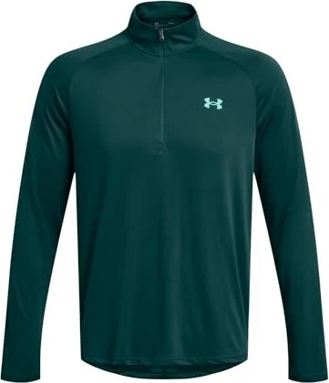 Under Armour Tech 2.0 Half Zip Funktionsshirt langarm hydro teal/radial turquoise (Herren)