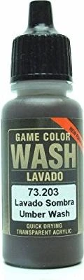 Vallejo Game Color rev.2 Wash umber, 18ml