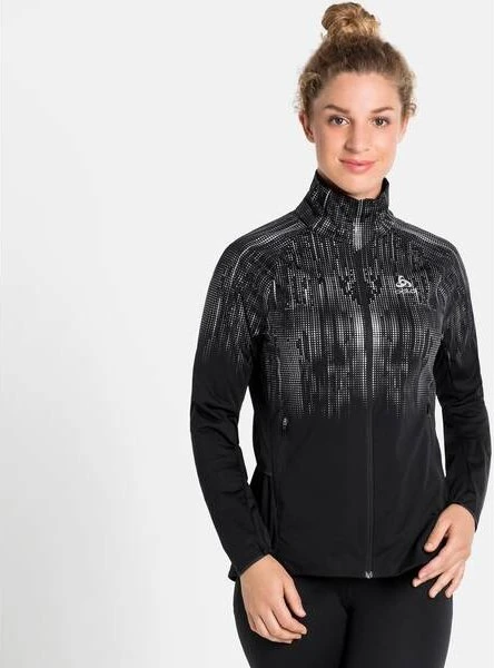 Odlo Zeroweight Pro Warm Reflect Laufjacke black/reflective graphic fw20 (Damen)