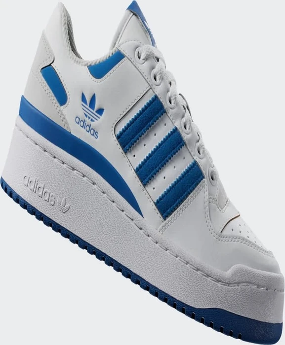 adidas Forum Bold Stripes cloud white/blue bird/grey one (Damen)