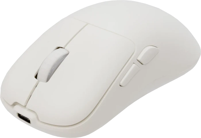 White Shark Aero White Wireless Gaming Mouse, weiß, USB