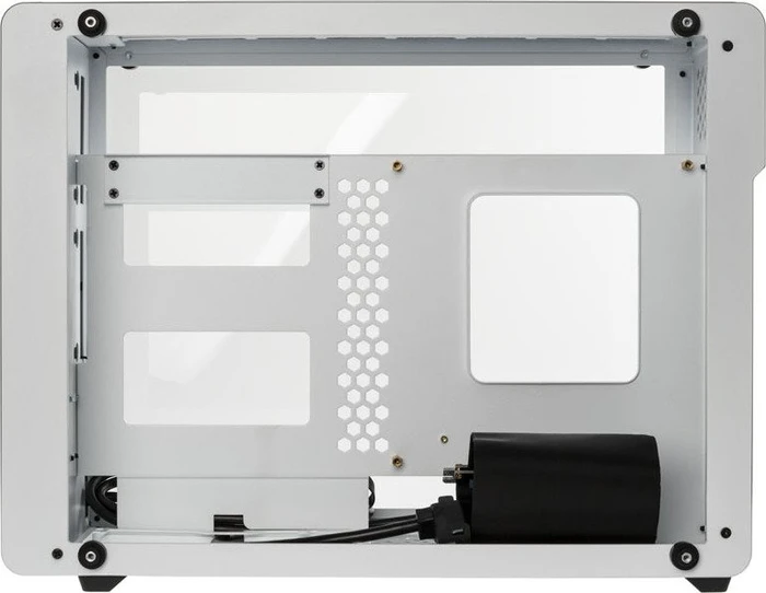 Raijintek Ophion Evo, weiß, Glasfenster, Mini-ITX