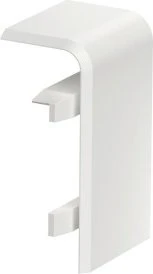 OBO Bettermann Stoßstellenabdeckung 50mm PVC reinweiß