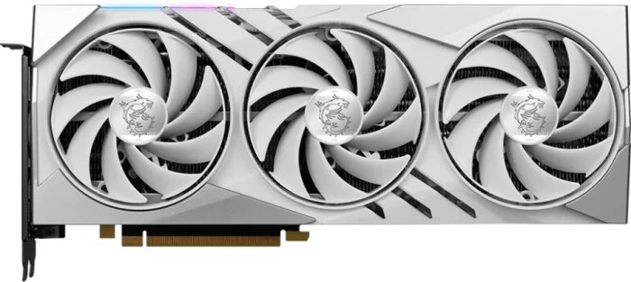 MSI GeForce RTX 4070 Ti SUPER 16G GAMING SLIM White, 16GB GDDR6X, HDMI, 3x DP