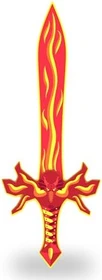 Papo Schaumstoffspielzeug - Schwert Feuer Drache