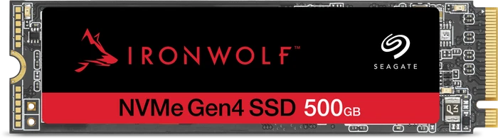Seagate IronWolf 525 - 0.7DWPD NAS SSD +Rescue 500GB, M.2 2280 / M-Key / PCIe 4.0 x4