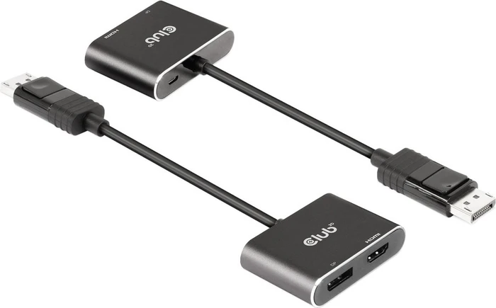 Club 3D DisplayPort 1.4 [Stecker} auf 1x DisplayPort [Buchse] und 1x HDMI [Buchse]