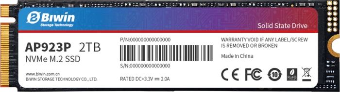 Biwin AP923P 2TB, M.2 2280 / M-Key / PCIe 4.0 x4