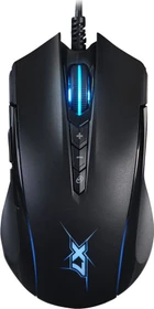 A4Tech X89 Oscar Neon Gaming Mouse, Stone schwarz, USB