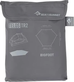 Sea to Summit Telos TR 2 Bigfoot Zeltunterlage charcoal