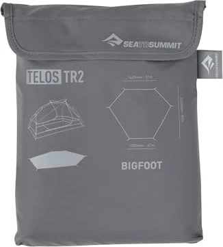 Sea to Summit Telos TR 2 Bigfoot Zeltunterlage charcoal