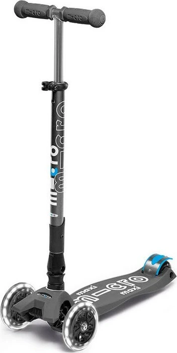 Micro Maxi Micro Deluxe Foldable LED Kickboard volcano grey