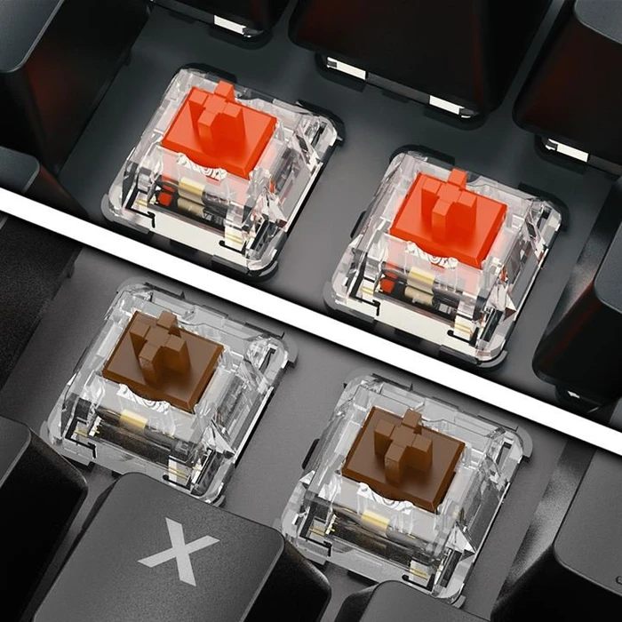 Sharkoon Skiller SGK20, LEDs RGB, Huano BROWN, USB, DE