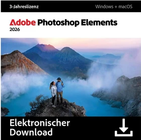 Adobe Photoshop Elements 2026, 3 Jahre, ESD (multilingual) (PC/MAC)