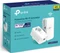 TP-Link AV1000 AC1200 Gigabit-WLAN Passthrough Powerline Extender Kit, Powerline/WLAN-Access Point und Powerline-Adapter Set, 2er-Bundle Vorschaubild
