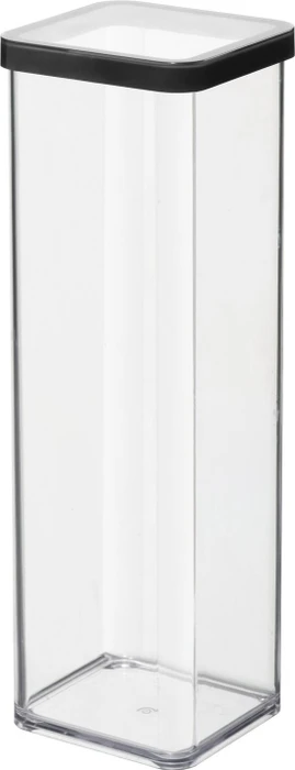 Rotho Vorratsdose Loft 2l transparent/schwarz