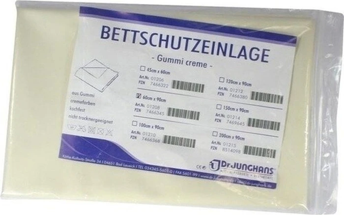 Dr. Junghans Medical Gummi Bettschutzeinlage, 60x90cm, 1 Stück