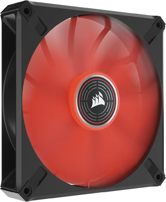 Corsair ML Series ML140 LED Elite Red, schwarz, 140mm