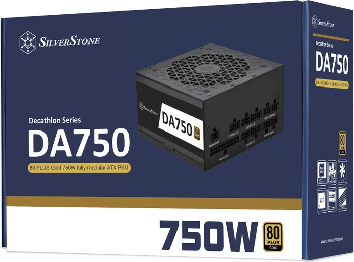 SilverStone Decathlon Gold Series DA750 Gold 750W, ATX 2.4