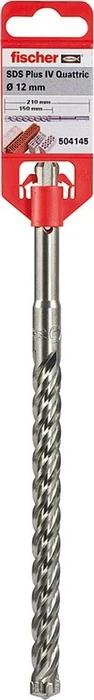fischer Quattric II 10/200/265 SDS-plus Hammerbohrer, 10x200x265mm, 1 Stück
