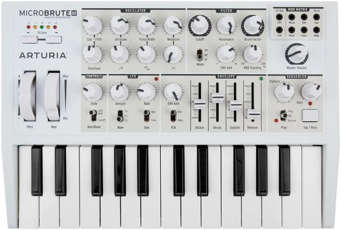 Arturia MicroBrute SE weiß