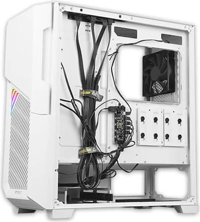 Antec Dark League Dark Phantom DP502 Flux, weiß, Glasfenster