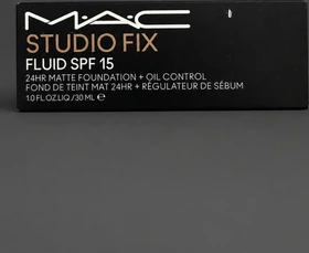 MAC Studio Fix Fluid 24HR Matte Foundation + Oil Control N4.75 LSF15, 30ml