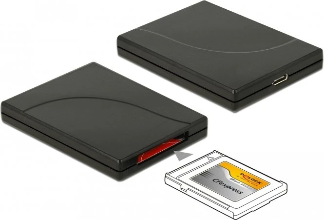 DeLOCK CFexpress 2.0 Type B Single-Slot-Cardreader, USB-C 3.1 [Buchse]