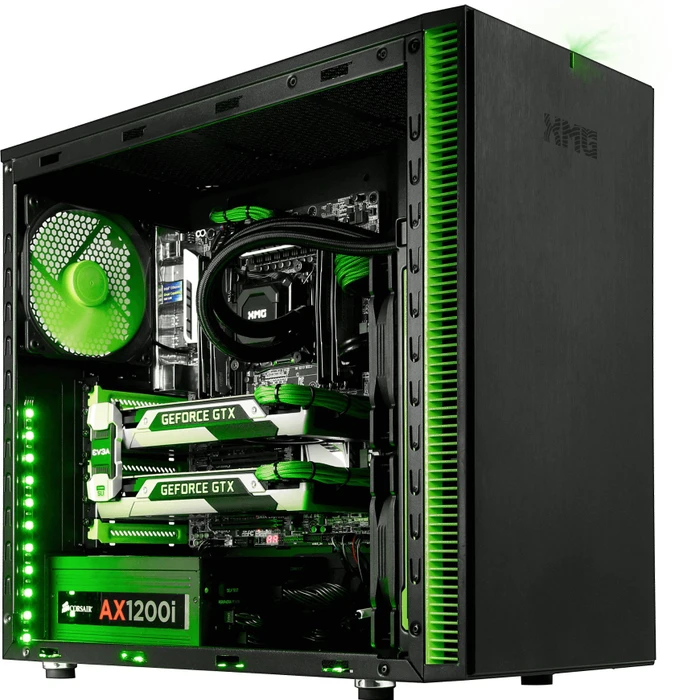 Schenker XMG SECTOR-pwm / Sector² lvl.3, Core i7-7700, 16GB RAM, 512GB SSD, 3TB HDD, GeForce GTX 1080