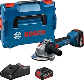 Bosch Professional GWS 18V-8 Akku-Winkelschleifer inkl. L-Boxx + 2 Akkus 4.0Ah