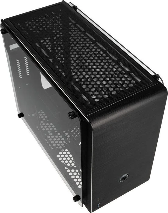 Raijintek Ophion Evo, schwarz, Glasfenster, Mini-ITX