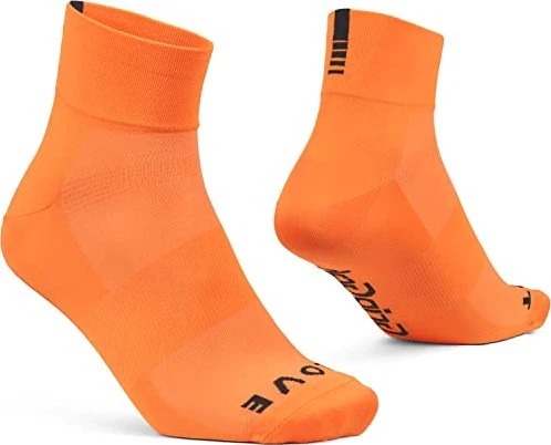 GripGrab Lightweight SL Short Fahrradsocken orange