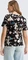 Tom Tailor Knoten-Detail T-Shirt kurzarm abstract print (Damen) Vorschaubild