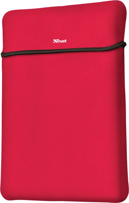 Trust Yvo Wireless Mouse Set mit Wendehülle für 15.6" Laptops, rot, USB