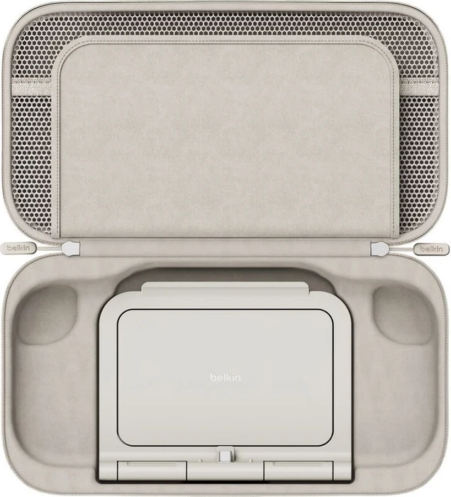 Belkin Charging Case Pro Tasche sand (Switch 2)