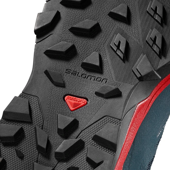 Salomon OUTline GTX reflecting pond/high risk red/deep lake (Herren)