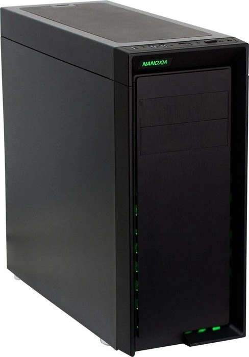 Nanoxia CoolForce 1 schwarz, schallgedämmt