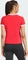 adidas 3-Streifen Slim T-Shirt kurzarm better scarlet/white (Damen) Vorschaubild