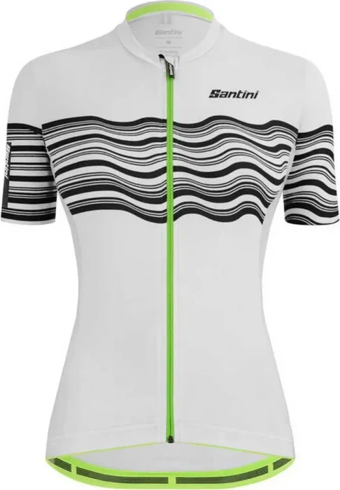 Santini Tono Profilo Trikot kurzarm weiß (Damen)