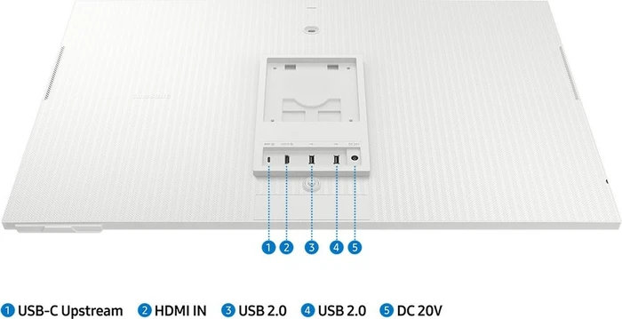 Samsung Smart Monitor M8 M80D Warm White, 32"