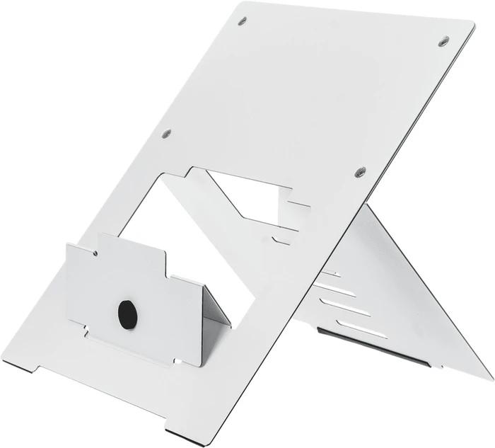 R-Go Riser Flexibel, Notebook-Stand, weiß, verstellbar