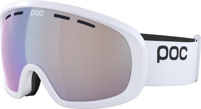 POC Fovea Mid Photochromic hydrogen white/photochromic changeable sky blue