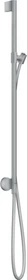 Hansgrohe Axor One Brausestange mit Wandanschluss und Brauseschlauch brushed chrome