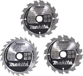 Makita Kreissägeblatt-Set, 136x20mm, 3-tlg.