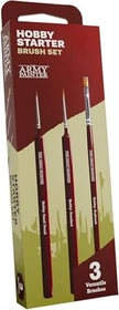 Army Painter Hobby Starter Brush Set Pinselset,   3-tlg.