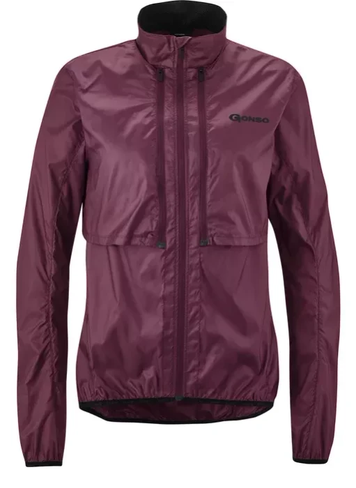 Gonso Bernira Fahrradjacke prune (Damen)